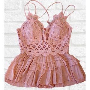 COPY - Pink lace top🤍:)